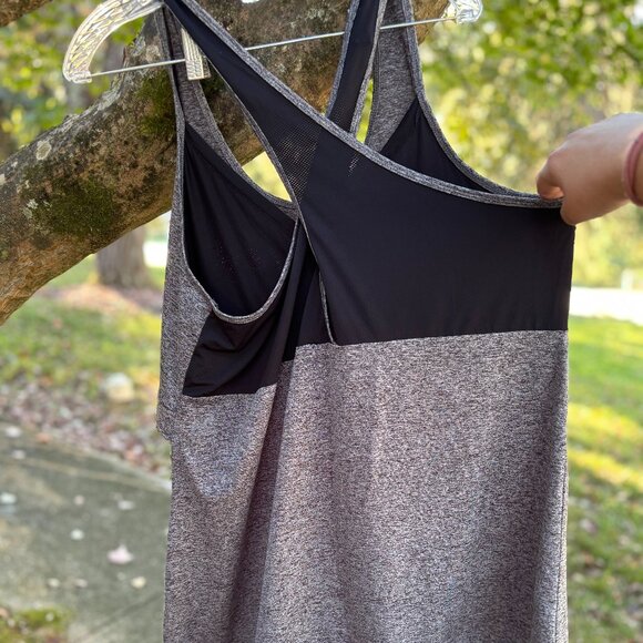 Latched Mama Racerback Performance Nursing Tank (Maternity or Nursing Friendly) - Picture 2 of 3